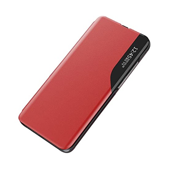 Smart View Flip Cover for Samsung Galaxy A33 5G/A336 Red